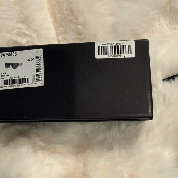 Versace Black Sunglasses with Logo Box